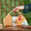 Handmade Bamboo Woven Gift Basket - Festival Souvenir and Business Gift