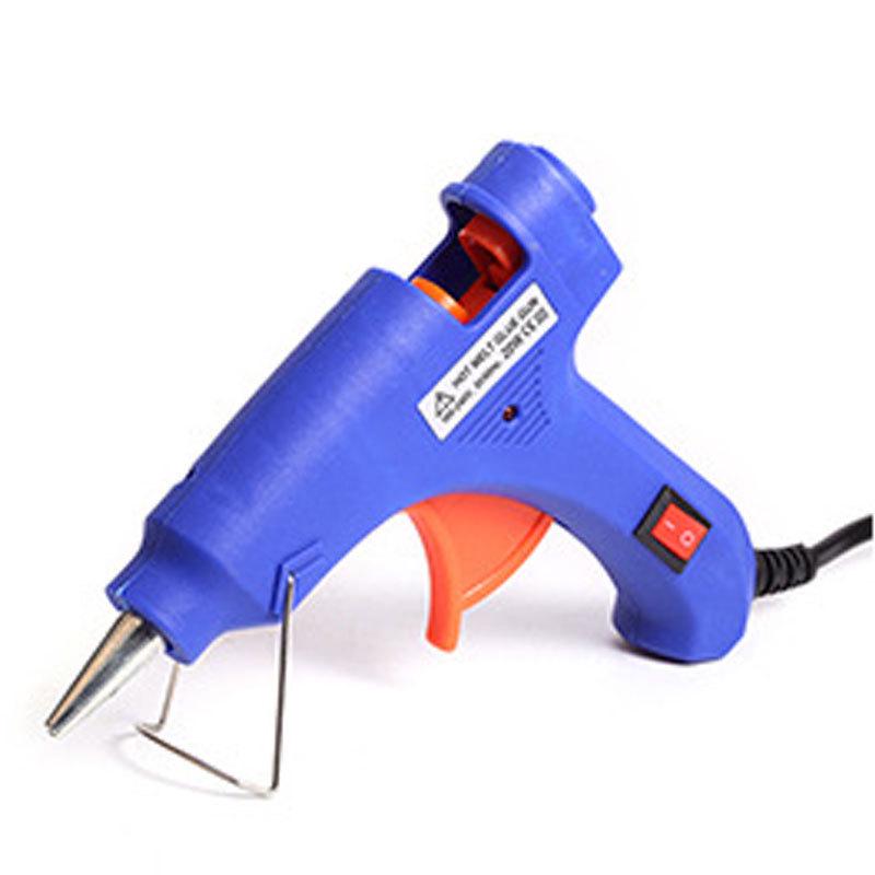 20W Multifunctional Hot Melt Glue Gun for DIY & Crafts - Multi-color, Child-friendly