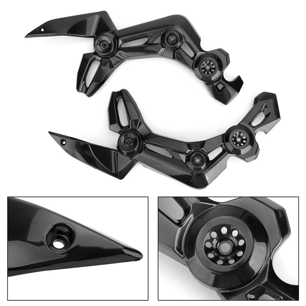 Motorcycle ABS Plastic Frame Guard Cover Trim For Kawasaki Z900 2017-2019