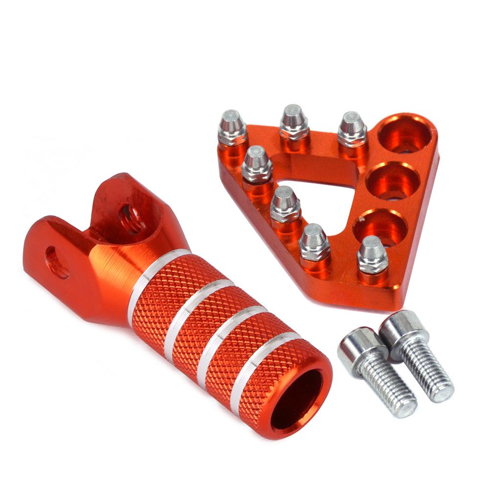 Motorcycle Footpeg Foot Peg Brake Shift lever Pedals Step Tip For KTM SX XC EXC EXC-F XC-F XC-W SX-F 125 150 200 250 300 400 450