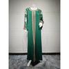 Middle East Dubai Temperament Dress Sequin Embroidered Sequined Robe Embroidered Sequin Dress