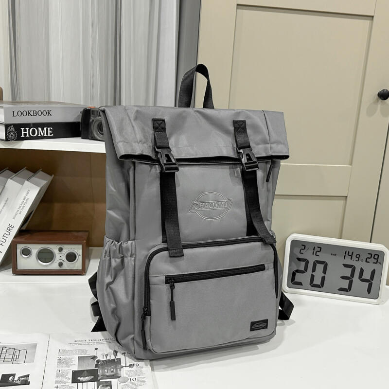 Lightweight Men's Large Capacity Backpack Junior High School Student Schoolbag Women's Travel Computer Backpack