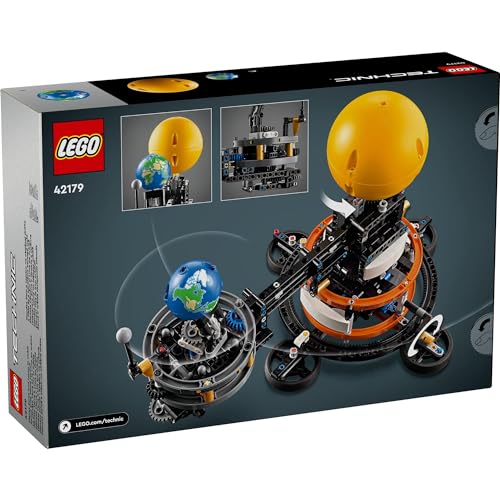 LEGO Technic Earth and Moon Orbit 526 Pieces STEM Toy Birthday Christmas Present Building Blocks Boys Girls Children Ages 10 11 12 Elementary School S