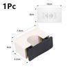 Traceless Mop Storage Holder Wall Mounted Broom Shelf New Bathroom Rack
