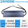 220V To 12V/24V IP67 Waterproof 400W LED Submersible Power Supply Transformer
