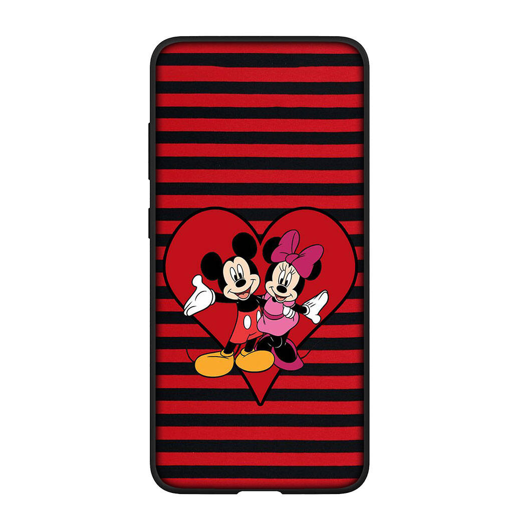 Phone Case for Samsung Galaxy S25 S23 S22 S24 Ultra FE A05 A06 A15 A16 A36 A37 A35 A54 A55 A56 A57 A25 A26 A53 A17 Cartoon Mickey Mouse Minnie Cover