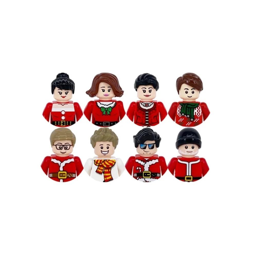 Stadsfiguren Actiefiguren Bouwstenen Politieagent Leraar Brandweerman Beroep Mini Figuur Poppen Stenen Set Kinderspeelgoed