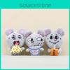 Cheese Mouse Plush Keychain Soft Stuffed Animal Toy Bag Charm Gift For Kids