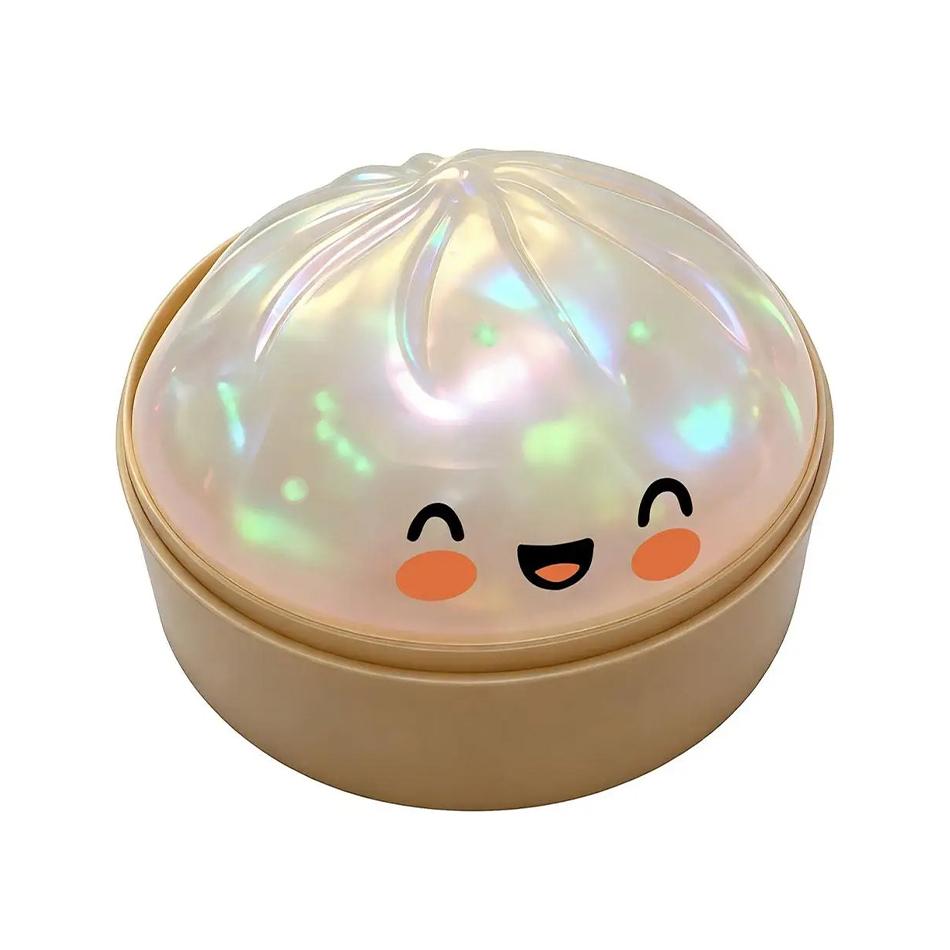 11 Styles Realistic Giant Dumpling Squeeze Toy With Bamboo Steamer Soft Dough Ball Decompression Fidget Toy Funny Creative Gift