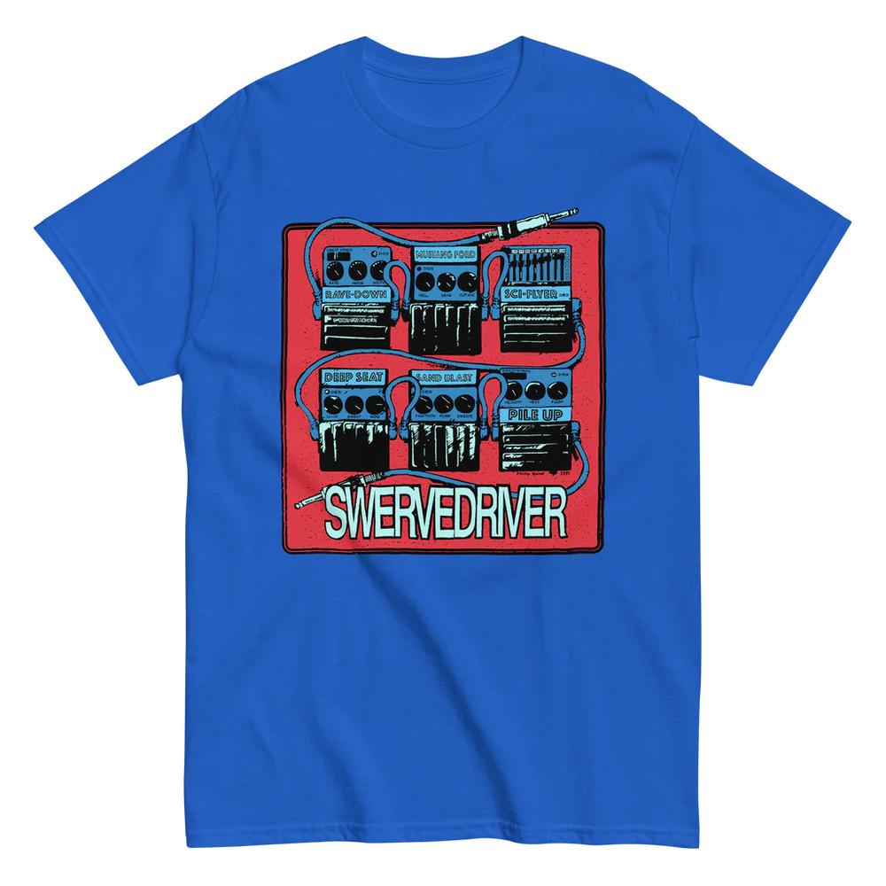 Swervedriver Band Album Cotton Blue All Size T Shirt For Men SE413 Unisex T-Shirt S