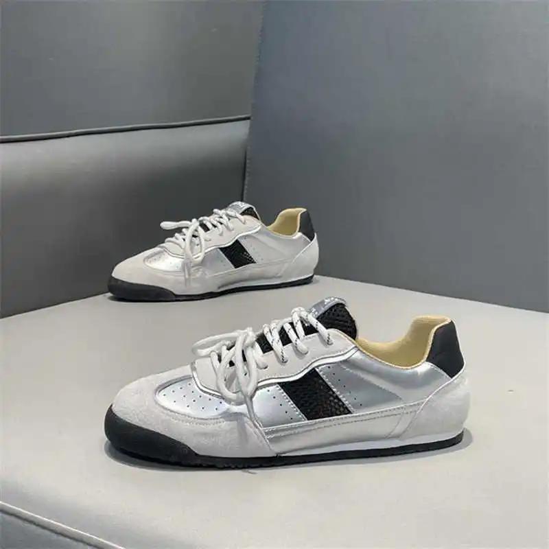 Thick Sole High Sole Cheap Maculino Tennis Loafers 44 Men's Shoes Multi-colored Sneakers Sport Seasonal Sunny