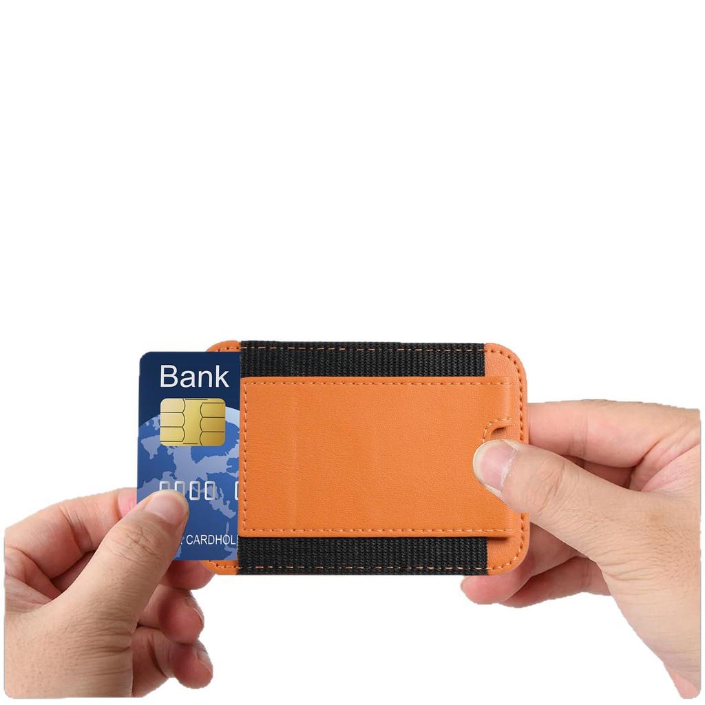 MagSafe Magnetic Card Holder Stand - Multifunctional PU Leather Universal Phone Accessory.
