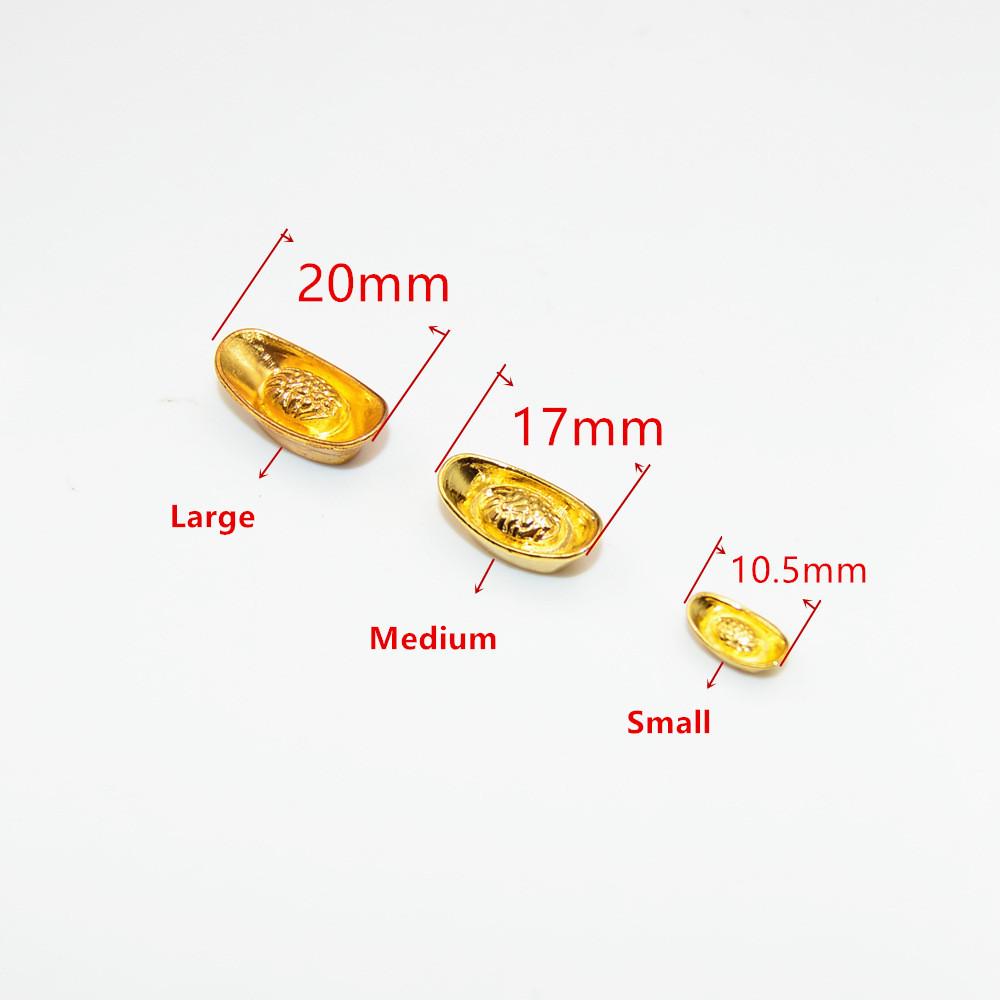 5Pcs Kids Interactive Treasure Dollhouse Bullion Solid Alloy Made Room Decor Play Funny Table Toy Best Gift for Home Decor