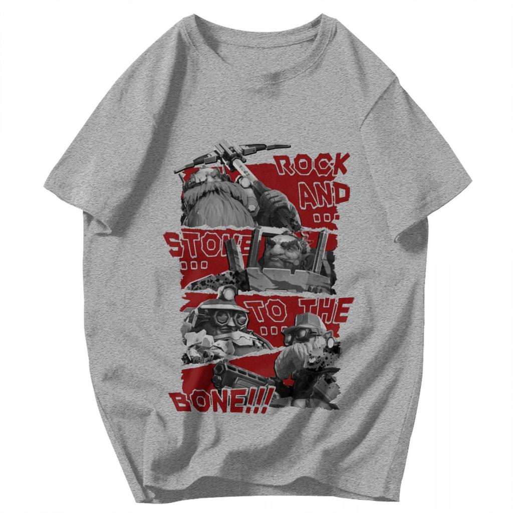 Men T Shirt Deep Rock Galactic Rock And Stone Gifts Idea Y2K Graphic Tees Unisex Clothing T Shirts