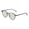 [OWNDAYS] Stylish Fashion Sunglasses with UV Protection, Clear Green, for Driving and Sports, Clear Frame, Polygon SUN2097T-2S-C3