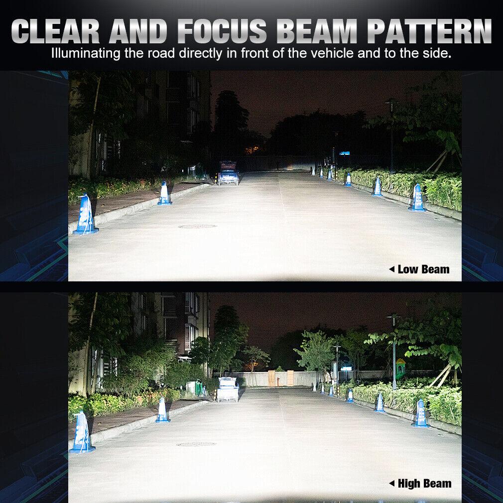 2 buc H7 LED 50000LM 120W H1 H4 H11 H8 9005 HB3 9006 HB4 9012 HIR2 Faruri LED Canbus de înaltă putere 6000K CSP Becuri cu diodă Lampă de ceață automată 12V