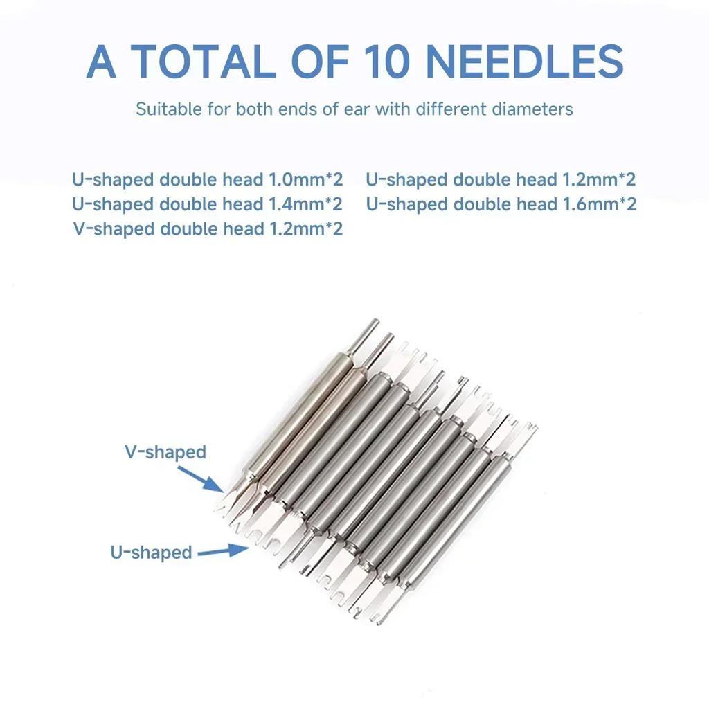 6825 Watch Pliers Watch Spring Bar Plier Tool Kit Tweezer Removal Strap With Screw Adjustment Length Size Replacement Repair