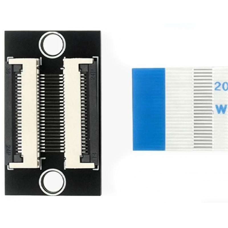 Esp32 Cam Camera Extension Adapter Board With Stable Transmission Ffc Cable For Diy Electronic Iot Camera Development
