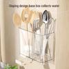 Jingxin Wall-Mounted Draining Chopstick & Utensil Holder