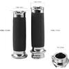 1 Inch/25mm MotorcycleGrips Cable Throttle Hand Grips for Harley Touring Softail Dyna Street Glide Sportster 883/1200Cruisers Choppers