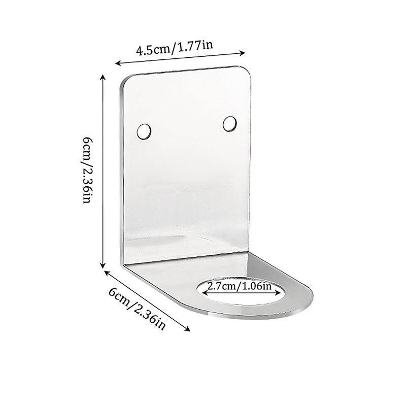 Såpeflaskeholder Eller Hånddesinfeksjonsdispenser Oppbevaringsstativ Veggmontert Brakett Kjøkkenutstyr Uten Hull Badhylle