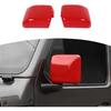 RT-TCZ for Jeep JL Side Mirror Cover Trim Red for Jeep Wrangler JL JLU 2018-Present for Gladiator JT -Present Red Exterior Accessories 2pcs