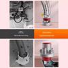 Anti-Odor Device for Kitchen Drain Pipe, Three-Way Drain Connector for Dishwasher, Integrated Water Distributor, Sealing Plug for Sink
