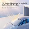 YZ Tesla Parasol na Szybę Osłona Krawędzie Obszyte Osłona Parasol Samochód Letnia Ochrona Przed Słońcem Osłona Przeciwsłoneczna na Przednią Szybę