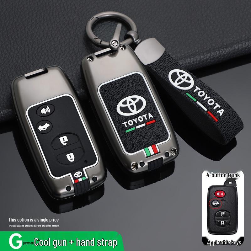 Toyota Key Case for Land Cruiser, Old Model Camry, Prado, Highlander