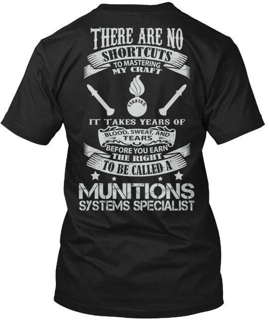 

Air Force Ammo - There Are No Shortcuts To 100% Cotton T-shirt Mens Tees Top Made in the USA T-Shirt Tee Top Unisex 4XL