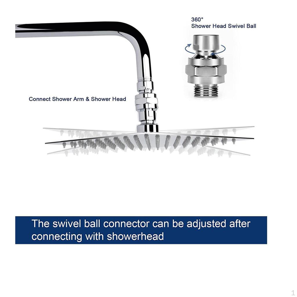 Rotating Ball Adapter of The Shower Head Universal Joint,