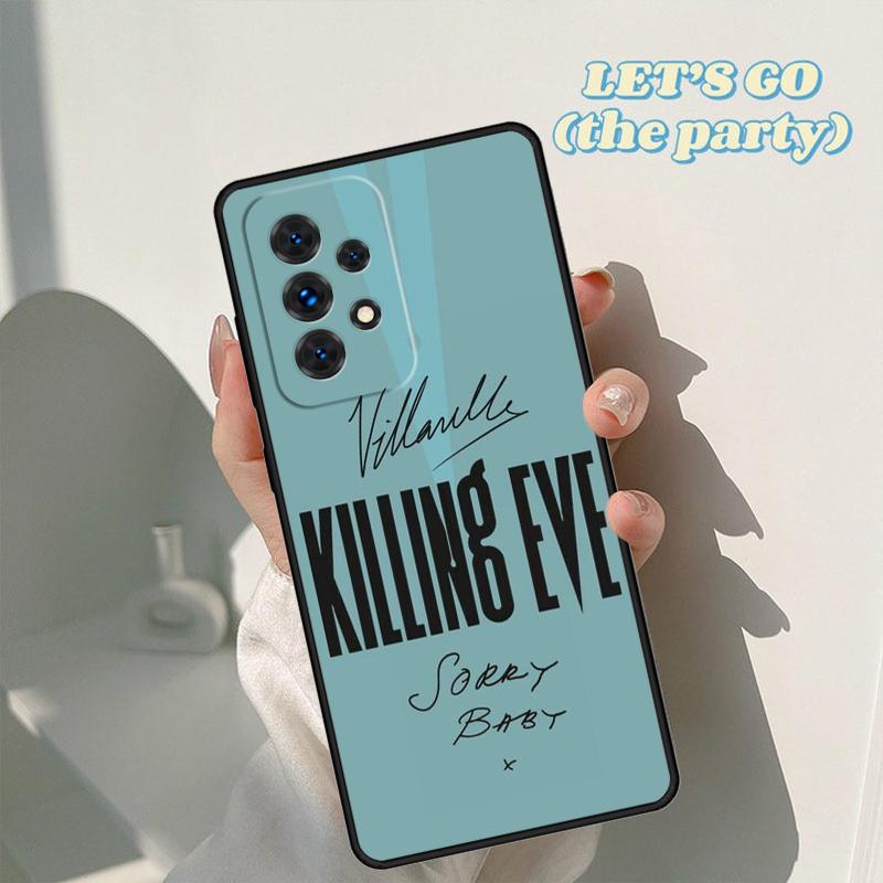 Villanelle Killing Eve phone case For Samsung Galaxy A42 A31 A40 A51 A71 A32 A80 A91 A52 A72 A73 A20e A21S A50 A70 A11 A12 Cover