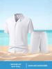 Conjunto de Camisa y Pantalones Cortos de Secado Rápido para Hombre Talla Europea - Colección Transpirable de Verano