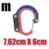 Portable Aluminum Alloy Multi-functional Climbing Keychain Buckle