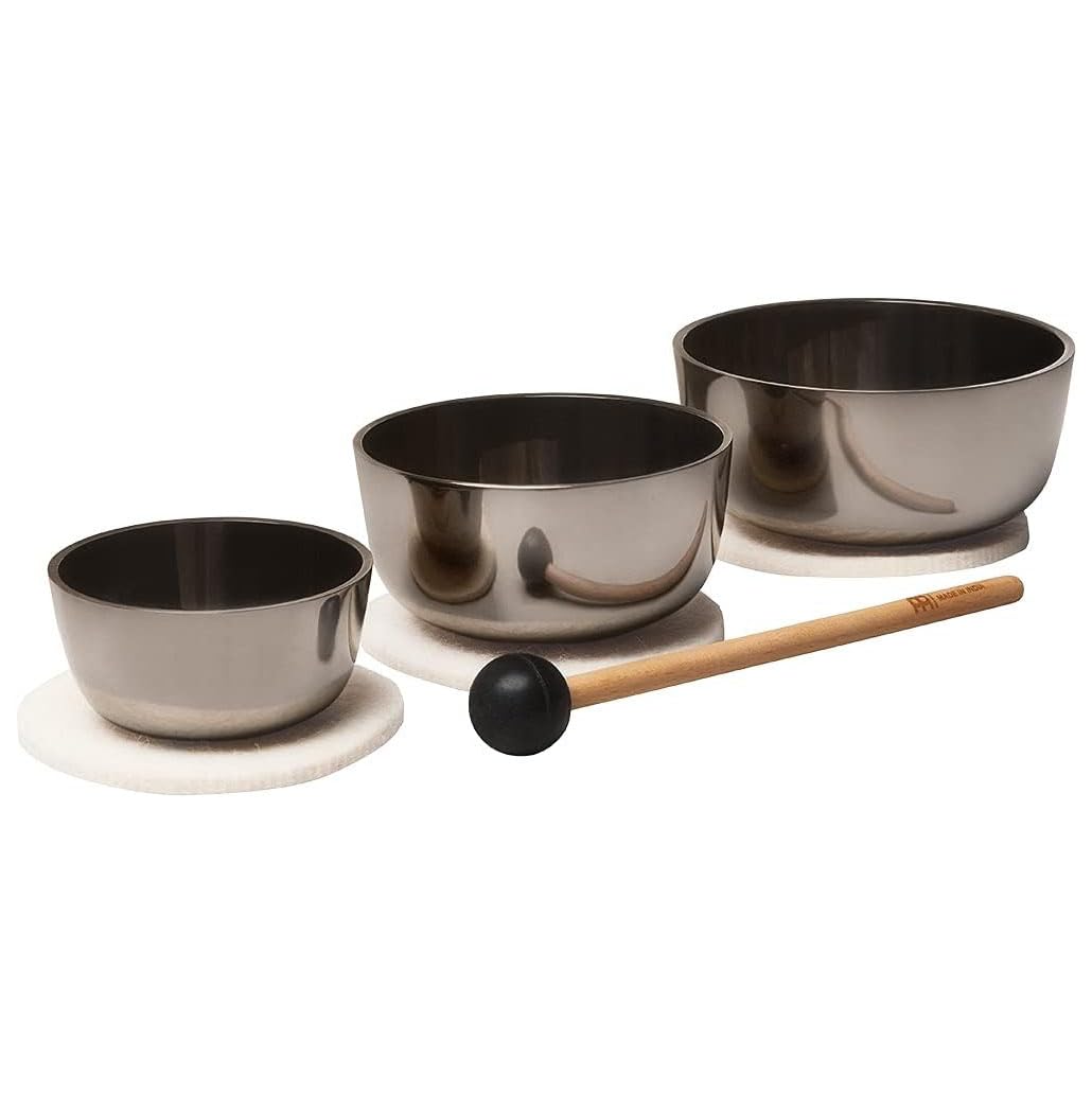

MEINL Sonic Energy Collection Singing Bowl set Nagi Singing Bowl SBZ1 3-piece (coaster/storage bag/mallet included) []