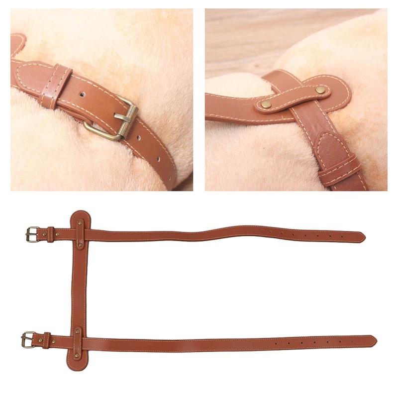 PU Leather Blanket Carry Strap, Adjustable Buckles Tear Resistant Portable Durable Yoga Mat Straps for Camping Picnics Beaches