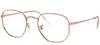 Eyeglasses RX6448 SHINY ROSE GOLD (Gold)