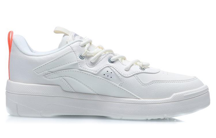 Li Ning Wave Superwave Lo Slip Resistant Abrasion Resistant Low Top Skateboard Shoes Women's White AGCQ228-1
