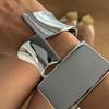 Stylish Geometric Wristband/Finger Ring Handmade Statement Bangle Fashionable Wrist Jewelry for Modern Women and Men