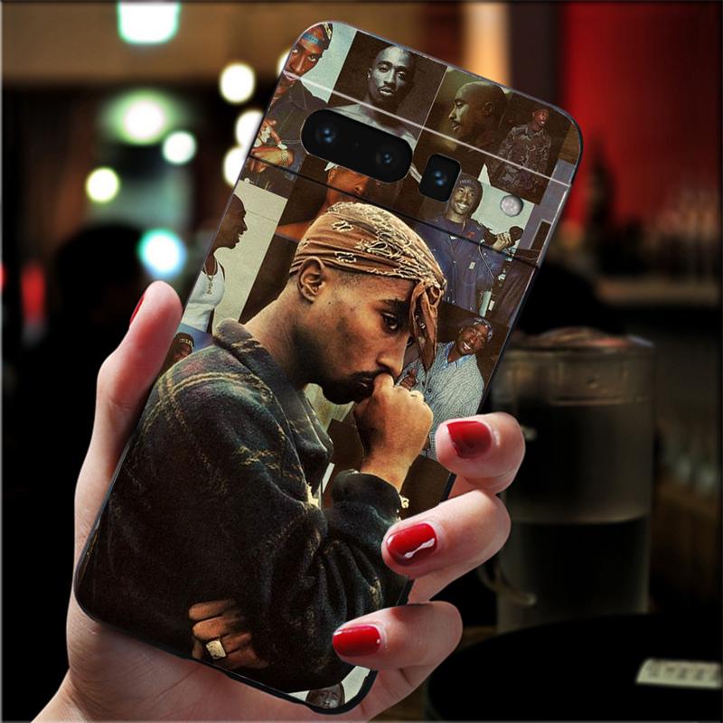 Handyhülle für Google Pixel 10 9 Pro XL 9A 8 7 6 Pro Pixel 8A 7A 6A Pixel 8 7 6 5 Tupac 2pac Sänger Hülle