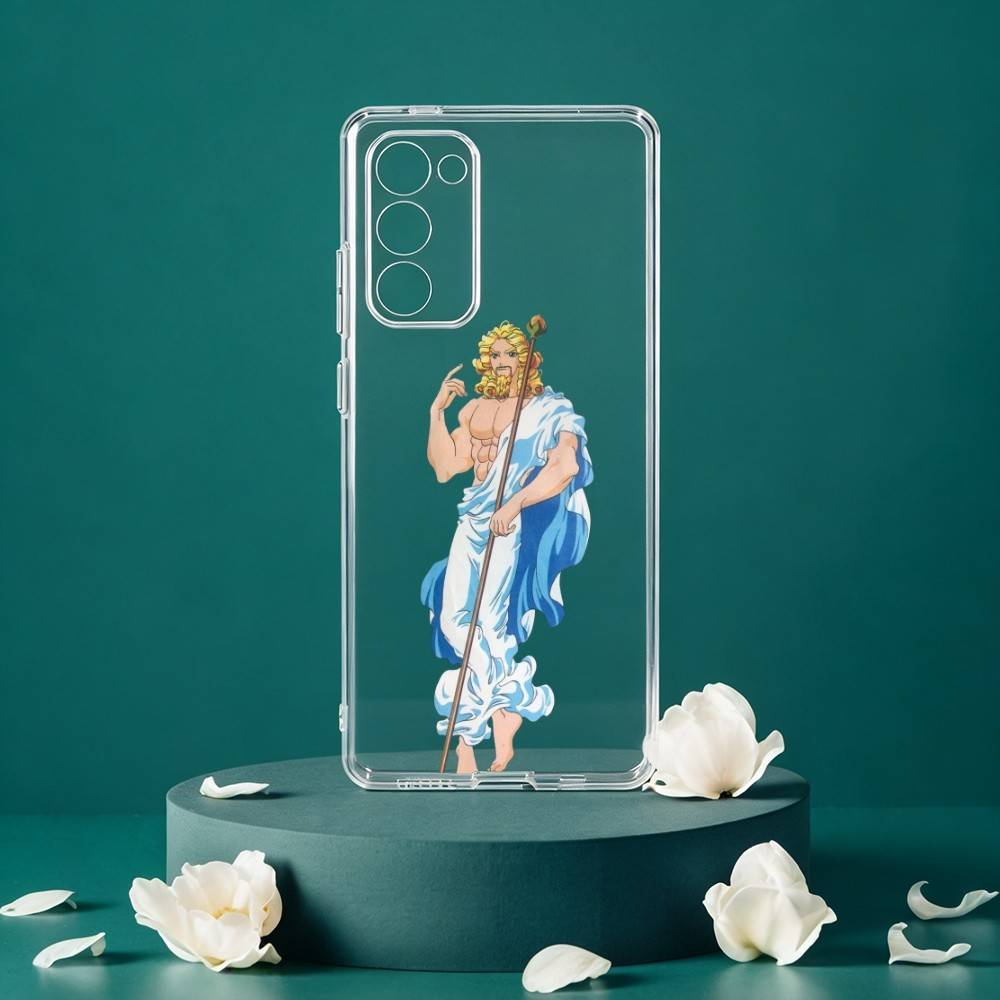 O-Olympus G-Guardian Phone Case For Samsung Galaxy S24 S25 S23 S22 S21 Plus S24 S25 Transparent Cover Case