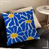 Art Abstract Geometric Maple Design Cushion Cover Happy Autumn Harvest Decor Holiday Decorati Pillow Cover