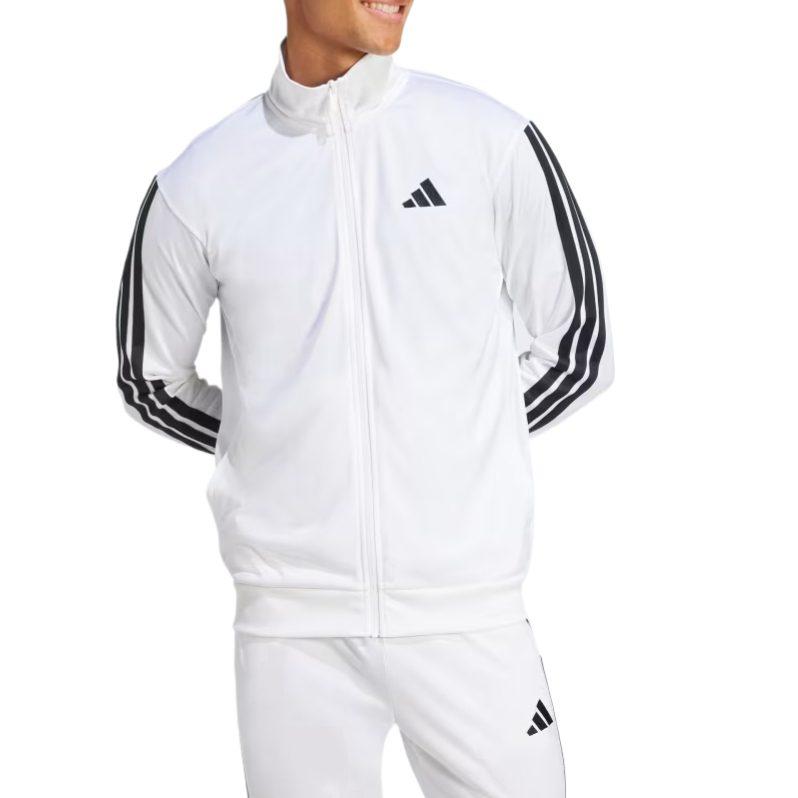 adidas Free Shipping With AdiClub 3 Stripes Tricot Regular Track Jacket JN6491