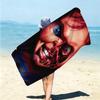1Pc Horror Doll Device Beach Towel Microfiber Beach Towel Thin Absorbent For Beach Swimming Yoga Bath Sports 0917301