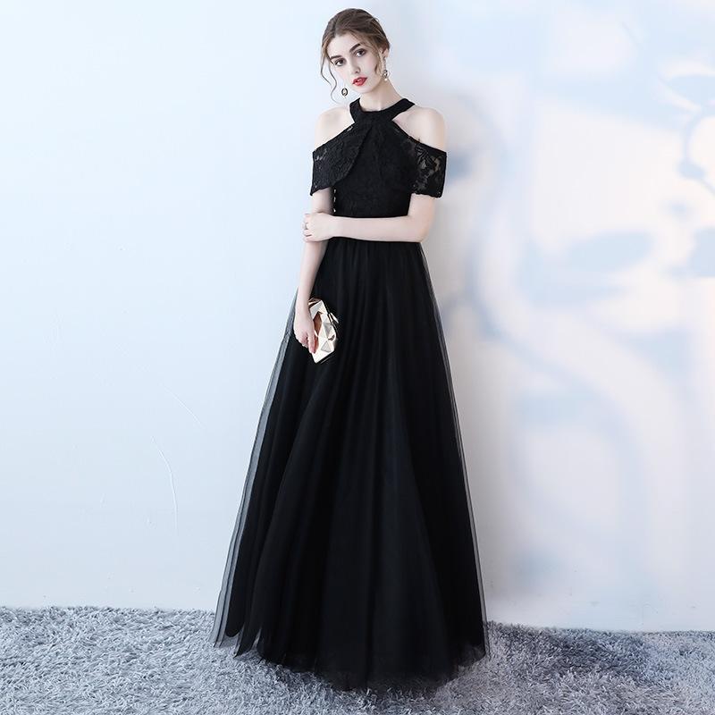 Evening dress Spring new birthday party slim dress Student small dress