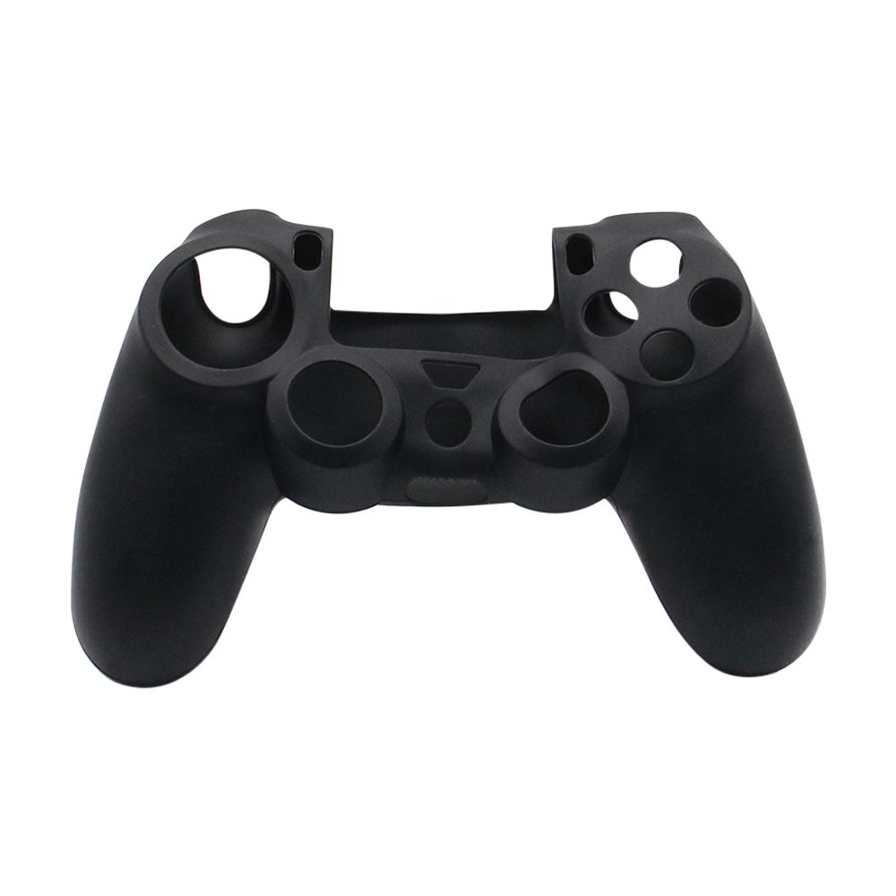 

Для PS4 Sony Playstation 4 Slim Controller Case Video Game Controller Accessories Soft Silicone Flexible Rubber Shell Cover чёрный