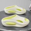 Cross-Border Trendy Color Block Thick Sole Non-Slip Breathable Sports Sandals for Couples