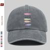 Pc Colorful Cartoon Fish Print Baseball Cap Lightweight SpringSummer Casual Fishing Design Sun Hat Multiple Colors Available