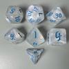 7Pcs/Set 7-Die Polyhedral Dice Acrylic Game Dice New DND Dice  For TRPG DND