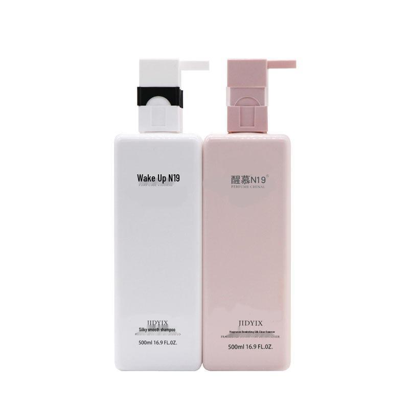 Xing Mu N19 Set: Anti-Schuppen-Shampoo, Glättendes Duschgel & Langanhaltender Duft-Conditioner.